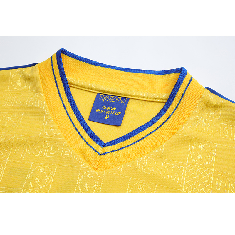 GlobeJersey-Retro Iron Maiden 2008 Yellow Jersey