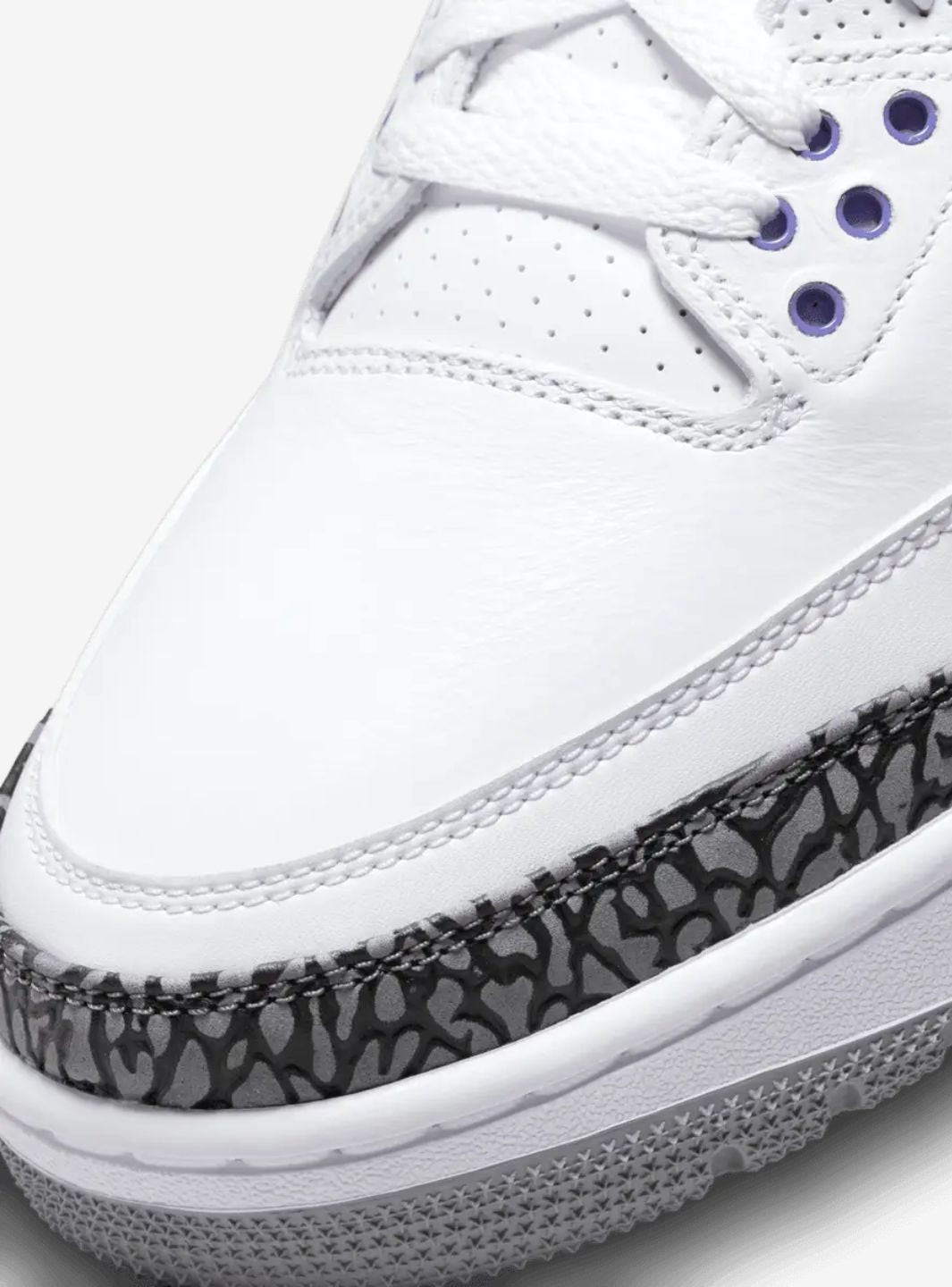 Air Jordan 3 Retro Dark Iris、JORDAN、Cacoeks