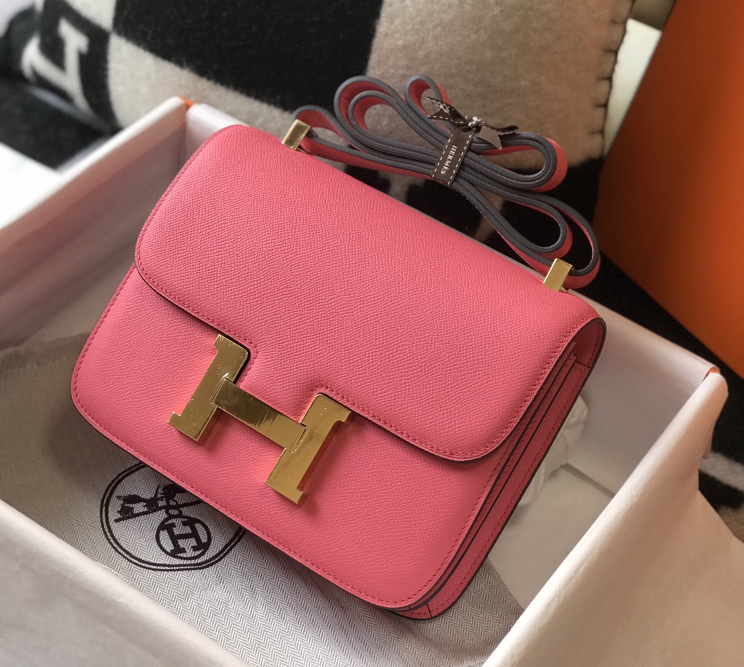 Original Copy Hermes Epsom Constance 24cm Leather Bags More Colors-2