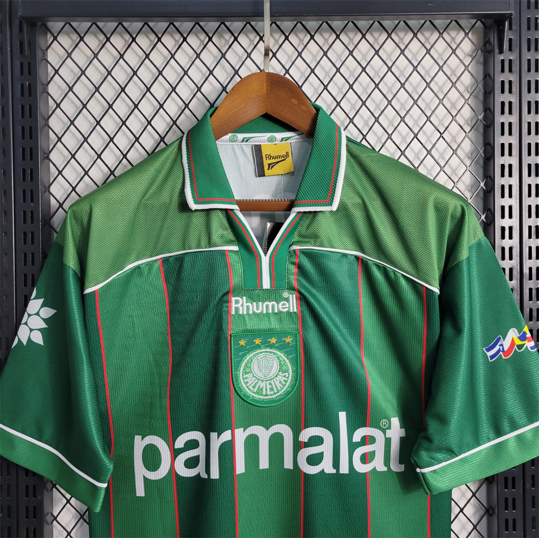 ManixJersey.com | Retro Palmeiras 1999 Home Stadium Jersey - Liberator Cup Champion -Customize Name, Number and Patch | Worldwide Shipping