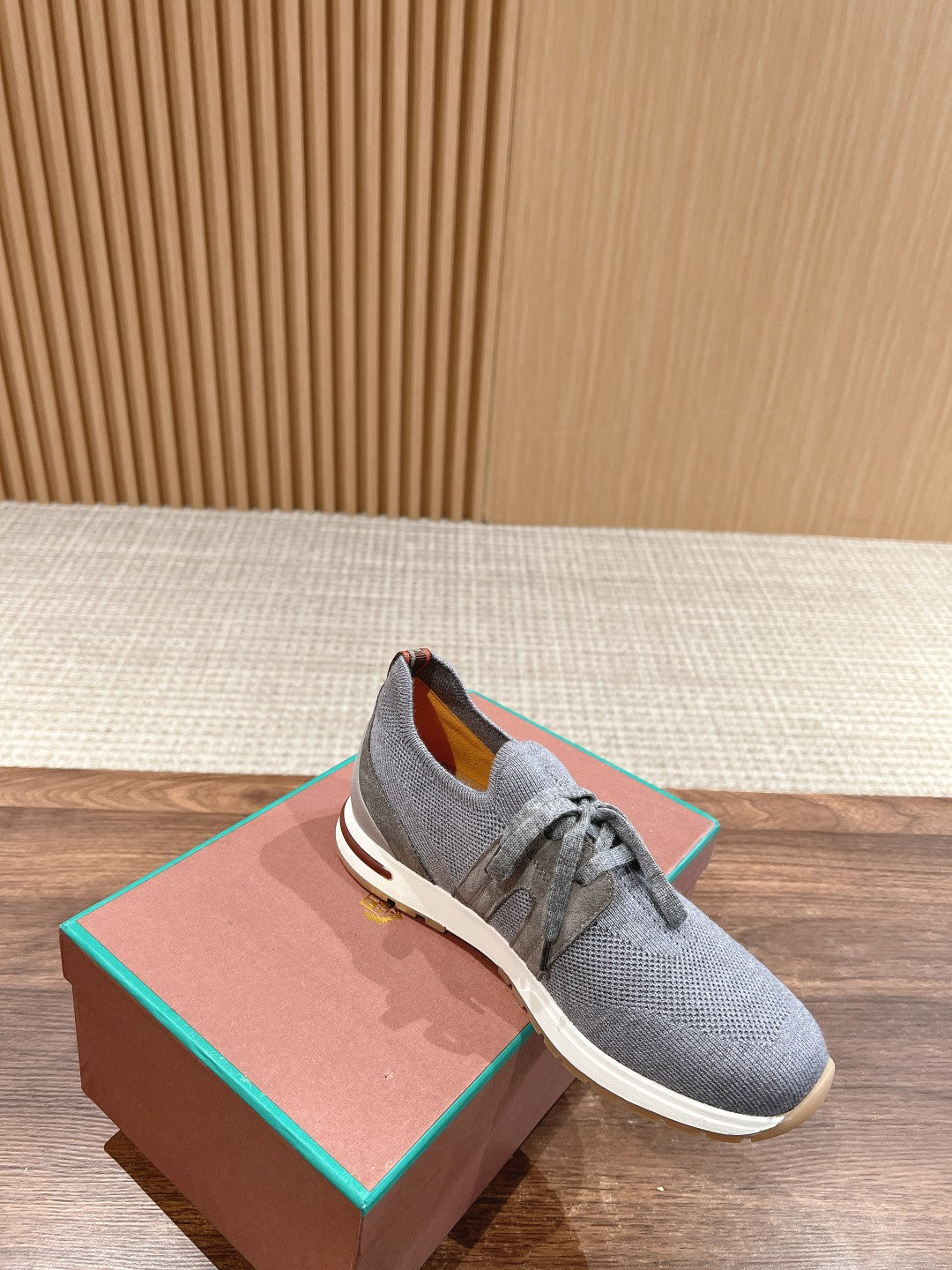 LP BASIC 360 FLEXY WALK SNEAKER LIGHT GRAY FABRICS、mysite、Cacoeks