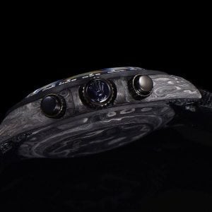 Rolex Daytona DIW Carbon Skeleton Superior Replica DIW Daytona Skeleton Dial in Carbon with Blue Hands on Black Nylon Strap 1 8