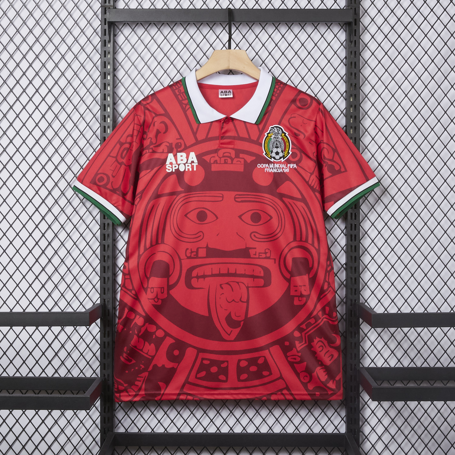 foot-Retro Mexico 1998 Red Special Edition Jersey
