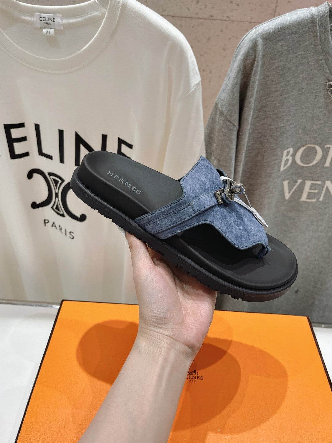 EMPIRE SANDAL BLACK MIX STONE SUEDE、mysite、Cacoeks