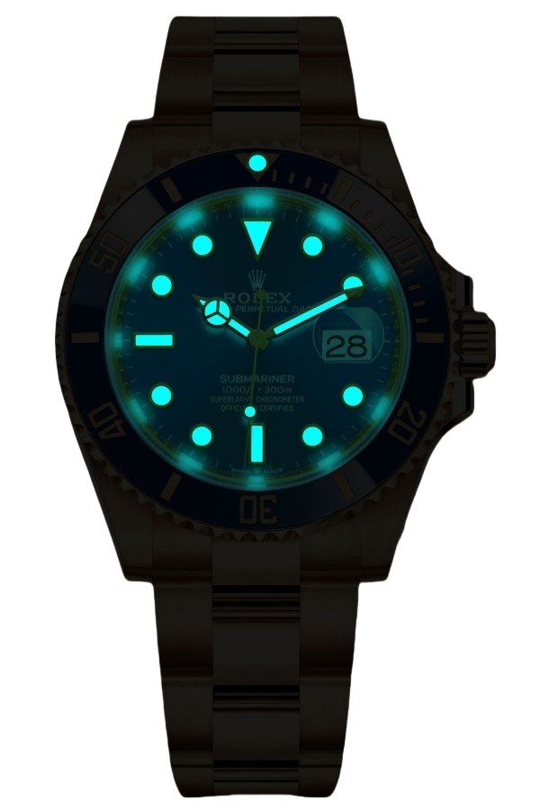 Rolex Submariner Blue DialSuper Clone Swiss ReplicaWatch 18k Gold Ref 126618LB 3235 SwissMovement