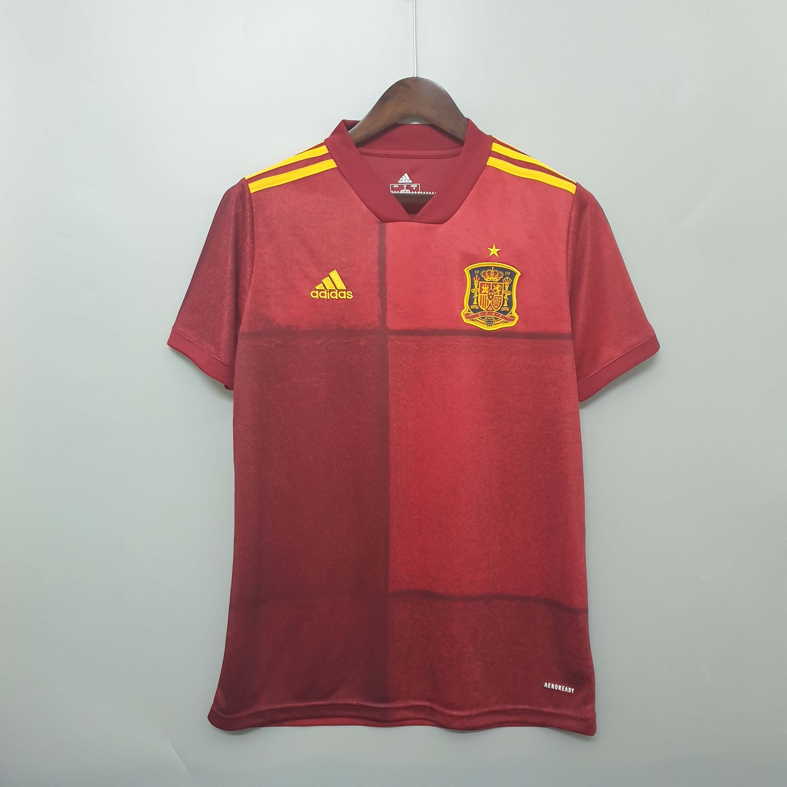 2020 Spain Red Home Soccer Shirt-mysite Custom Football Kit- Nextkits