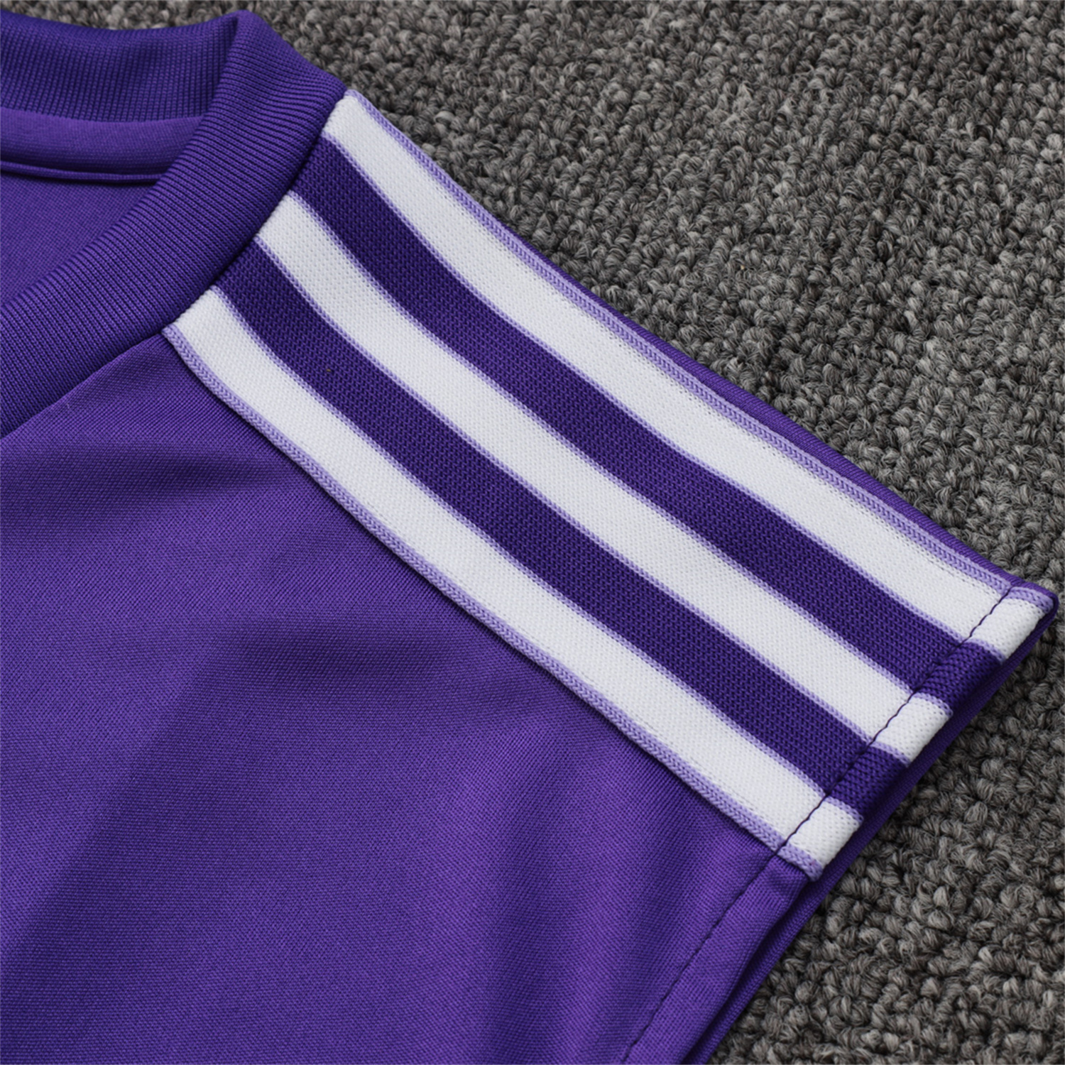 UltraTrikot-Real Madrid 25-26 Throwback Trefoil Vest Training Set - Purple