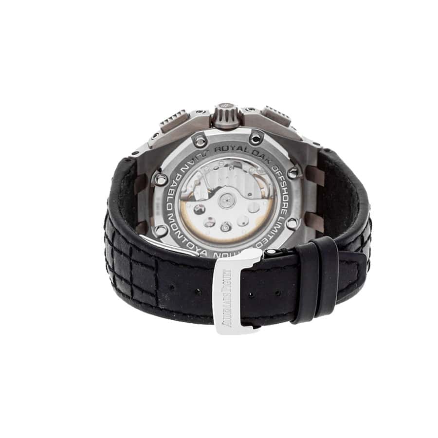 audemars piguet royal oak offshore juan pablo montoya 26030io oo d001in 01 titanium white replica1