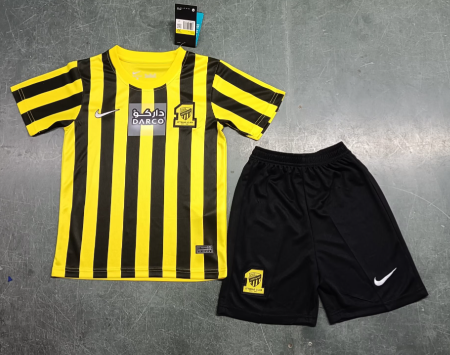 23/24 Jeddah United Home Football Shirt Kids Size Suit-mysite Custom Football Kit- Nextkits