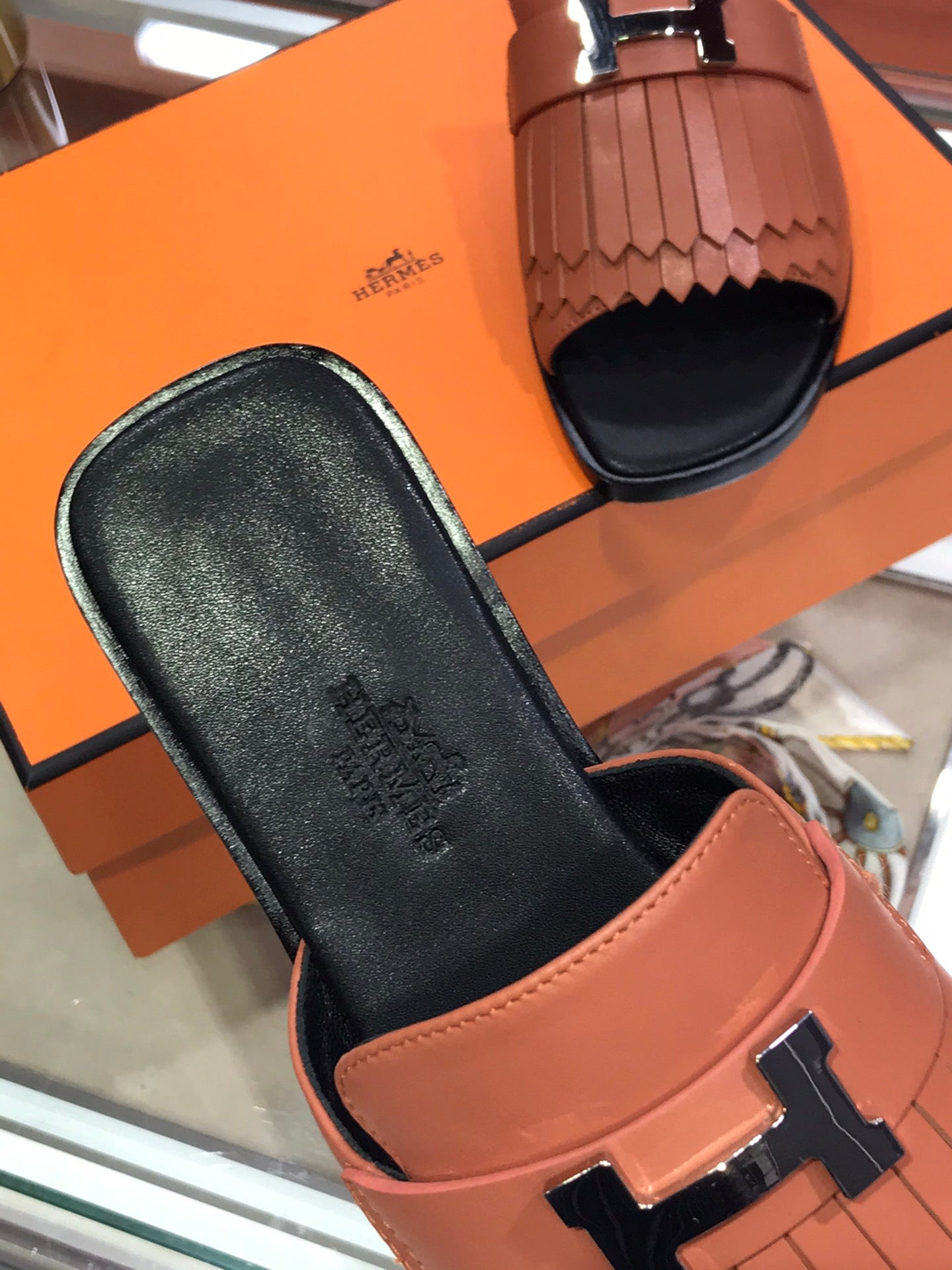 ROYAL SANDAL CHESTNUT LAMBSKIN、mysite、Cacoeks