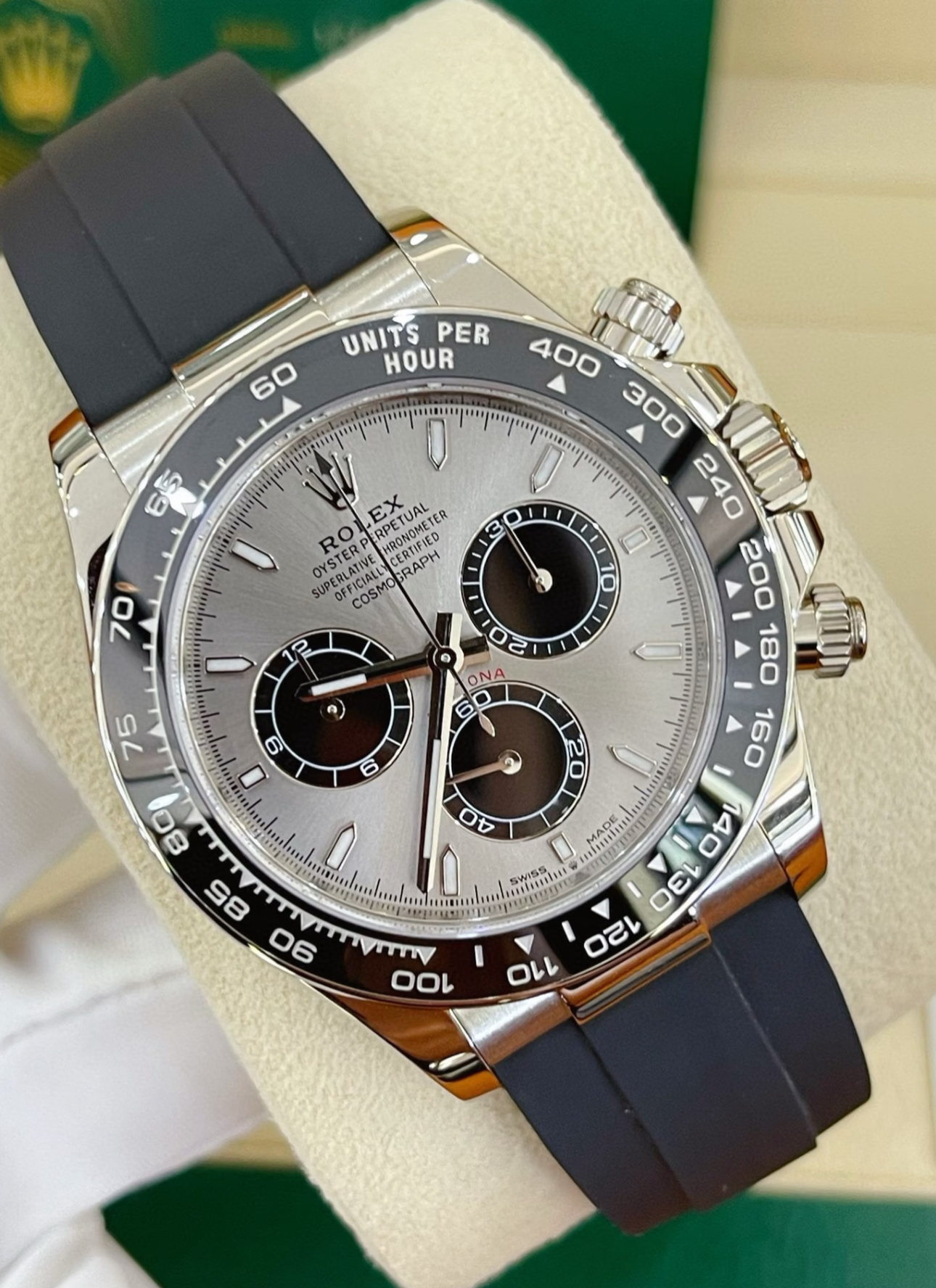 Rolex Daytona Ghost New 2024Super Clone Swiss Replica WatchRef 126519LN 4131 SwissMovement