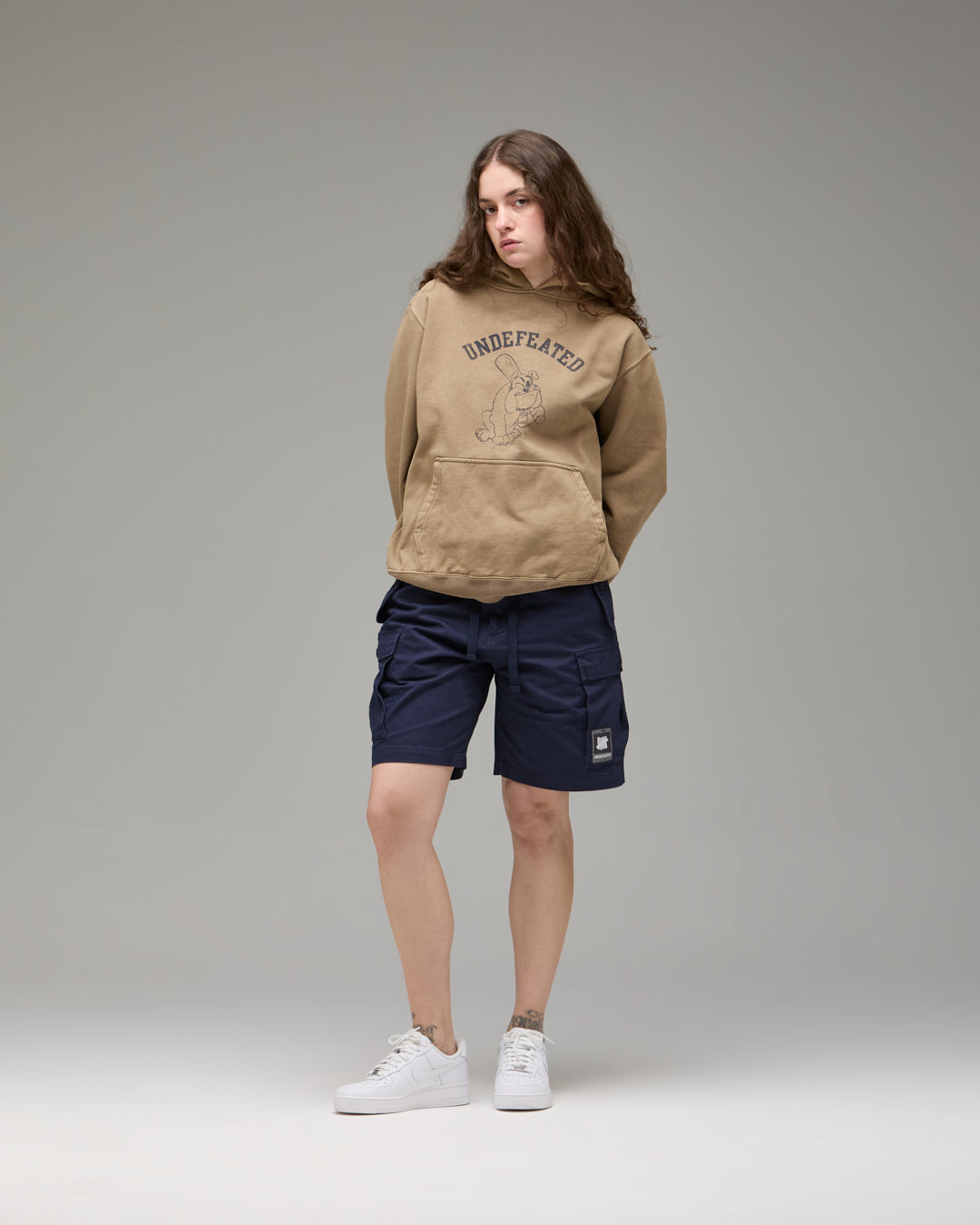 UNDEFEATED BULLDOG PULLOVER HOOD