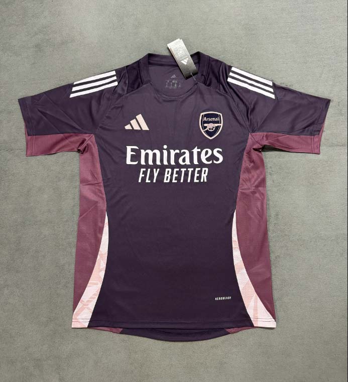 2025/2026 Arsenal Training Wear Brown Football Shirt 1:1 Thai Quality:football jersey mysite: unitedjerseyfootball 邓江浪:football