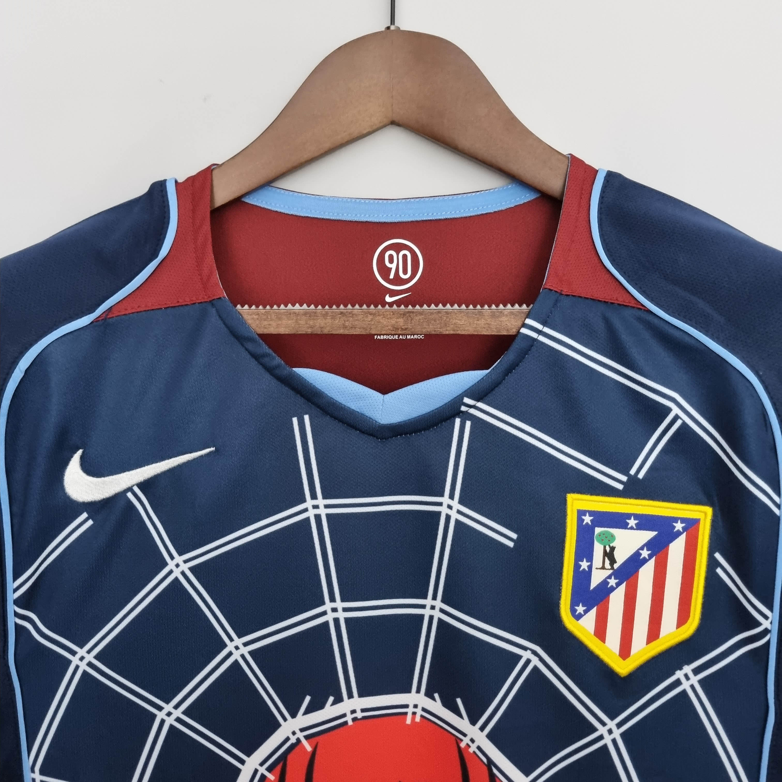 2004/2005 Retro Atletico Madrid Away Soccer Jersey 1:1 Thai Quality:football jersey mysite: unitedjerseyfootball 邓江浪:football