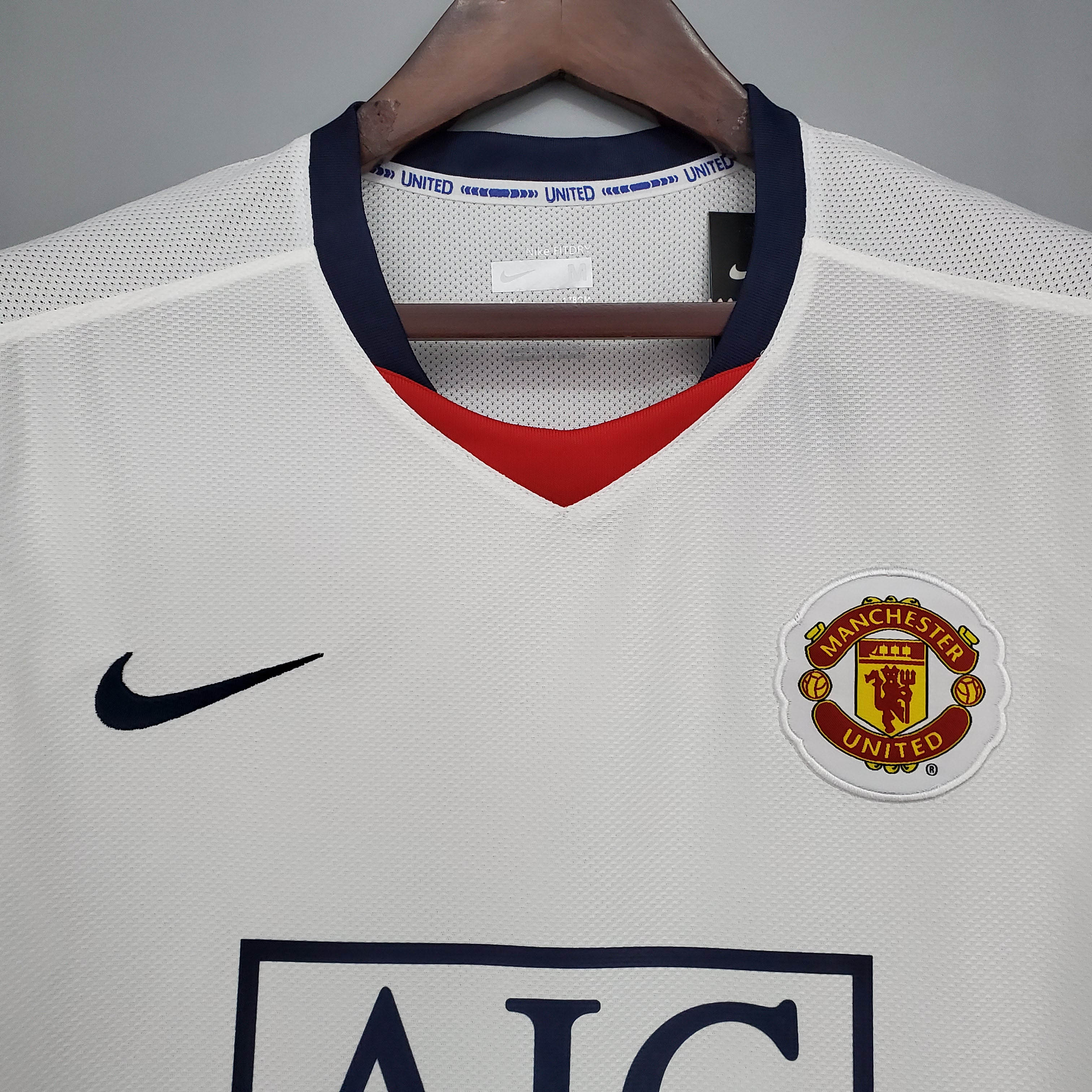 2008/2009 Retro Manchester United Away Football Shirt 1:1 Thai Quality:football jersey mysite: unitedjerseyfootball 邓江浪:football