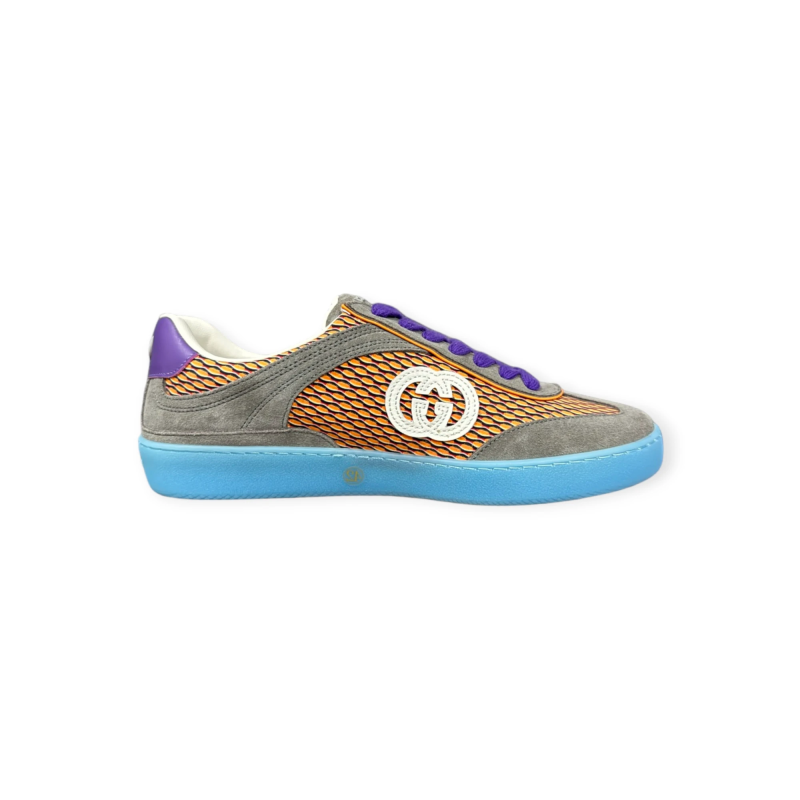 Gucci G57 Sneaker in Grey Purple、mysite、Cacoeks