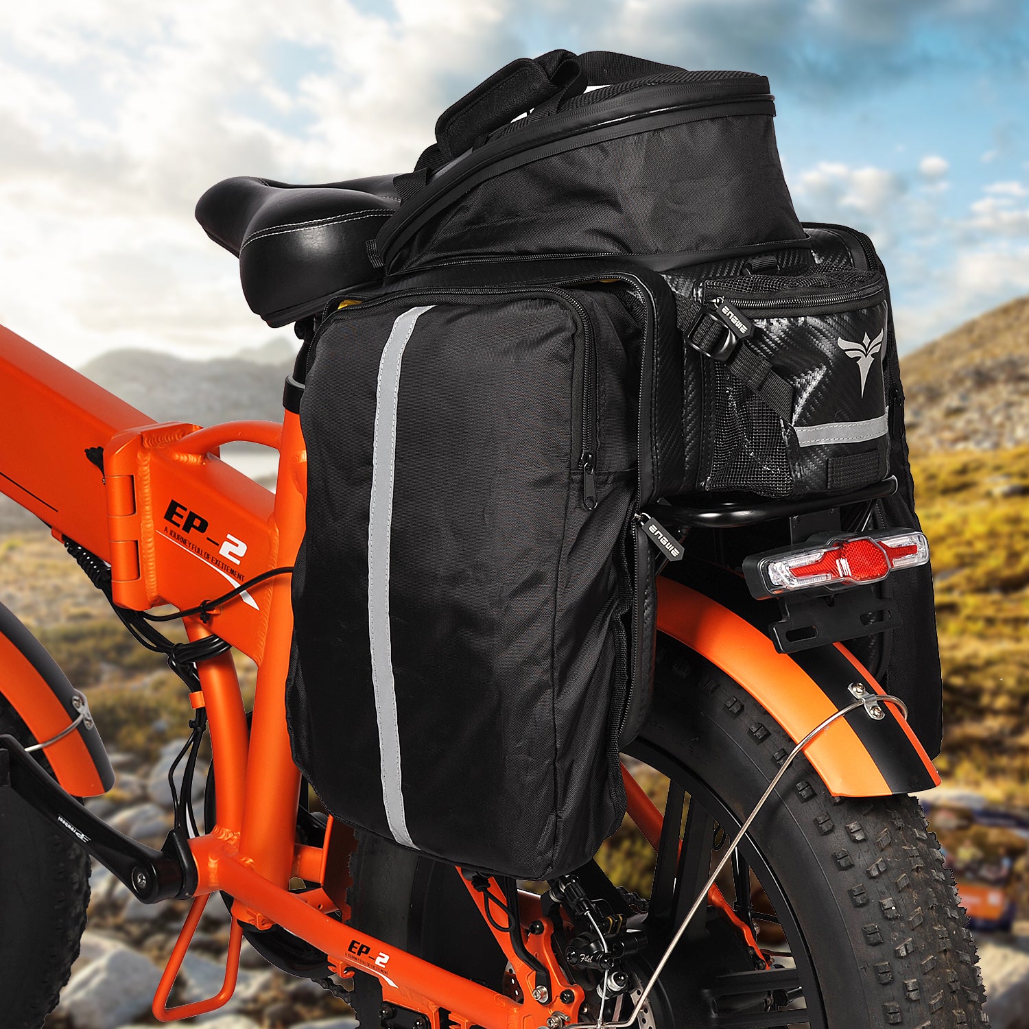 35L Rear Rack Bag、mySite、bearsvspackers