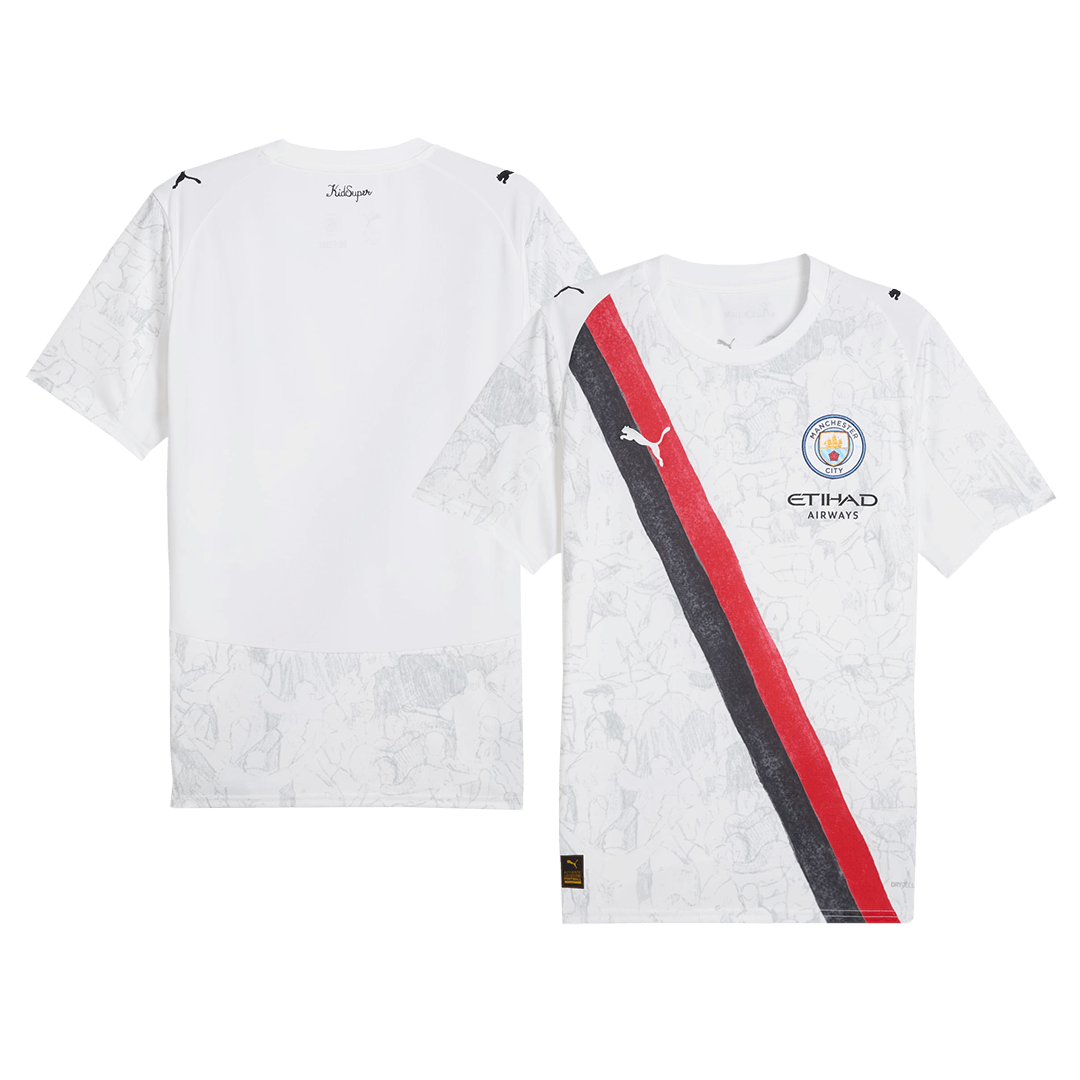 25-26 Manchester City Away soccer jersey -Fans Version: Ajax 24-25 Home Stadium Jersey - Fans Version mysite: Adidas luxuryfootballshirts.com: https://www.luxuryfootballshirts.com/