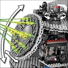 lego death star, darth vader, star wars toys, lego star wars minifigures