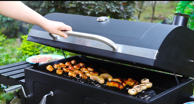 extra large charcoal grill