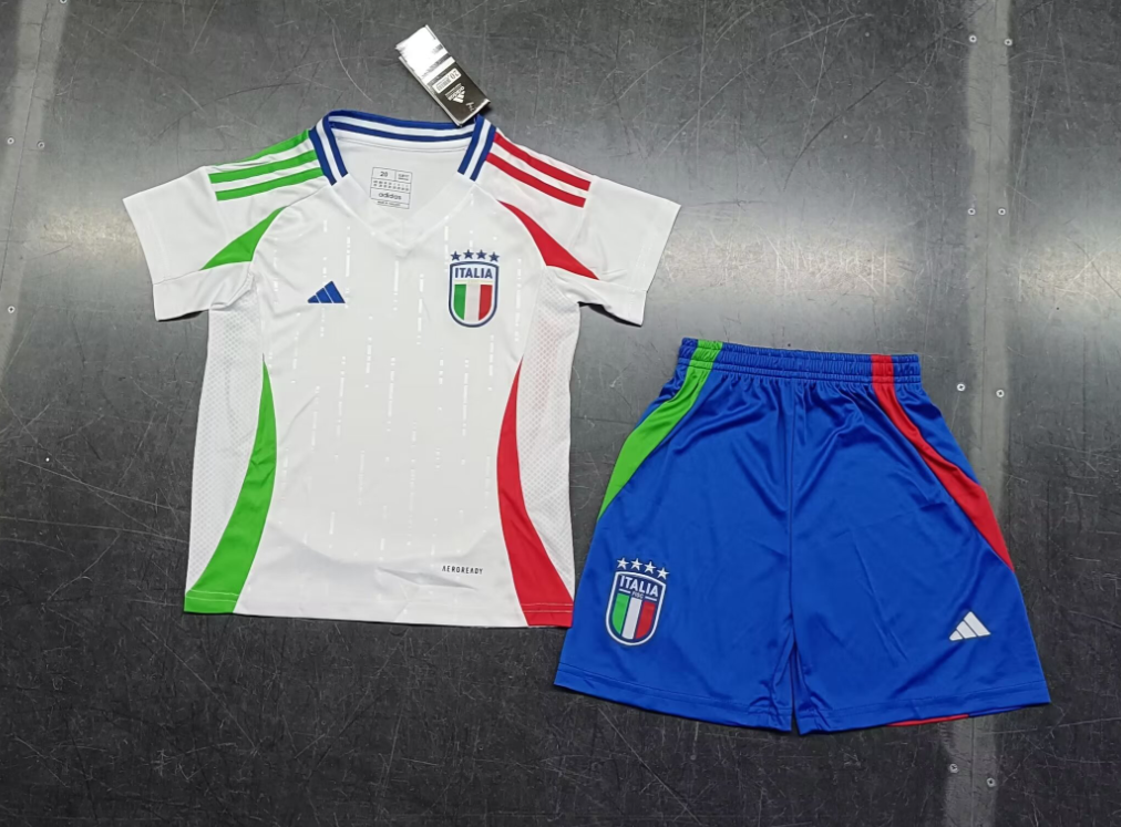 24/25 Italy Away Football Shirt Kids Size Suit-mysite Custom Football Kit- Nextkits