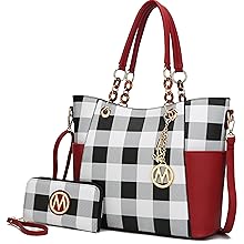 Checker Tote Bag Set Shoulder Bag Handbag