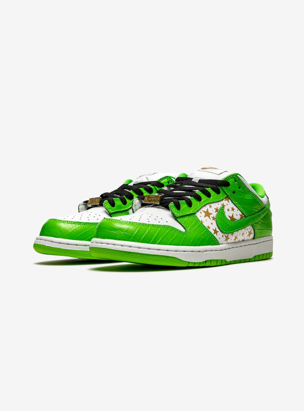 Nike SB Dunk Low Supreme Stars Mean Green (2021)、NIKE、Cacoeks