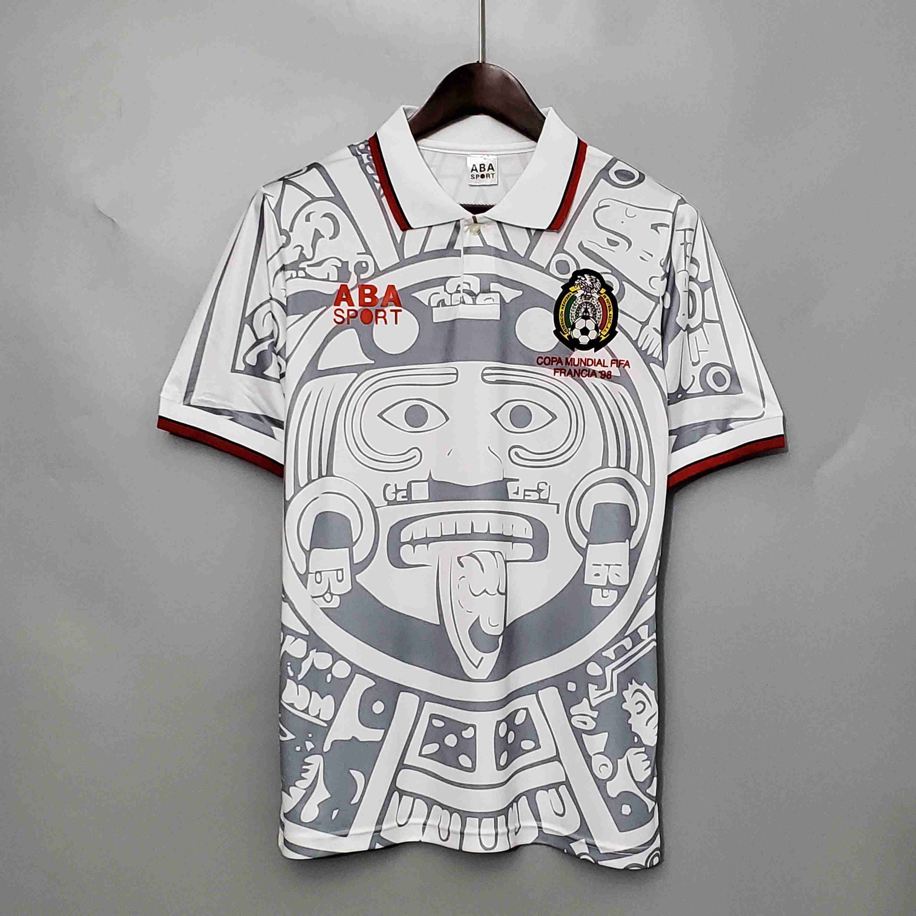 1998 Retro Mexico Soccer Jersey Away-mysite Custom Football Kit- Nextkits