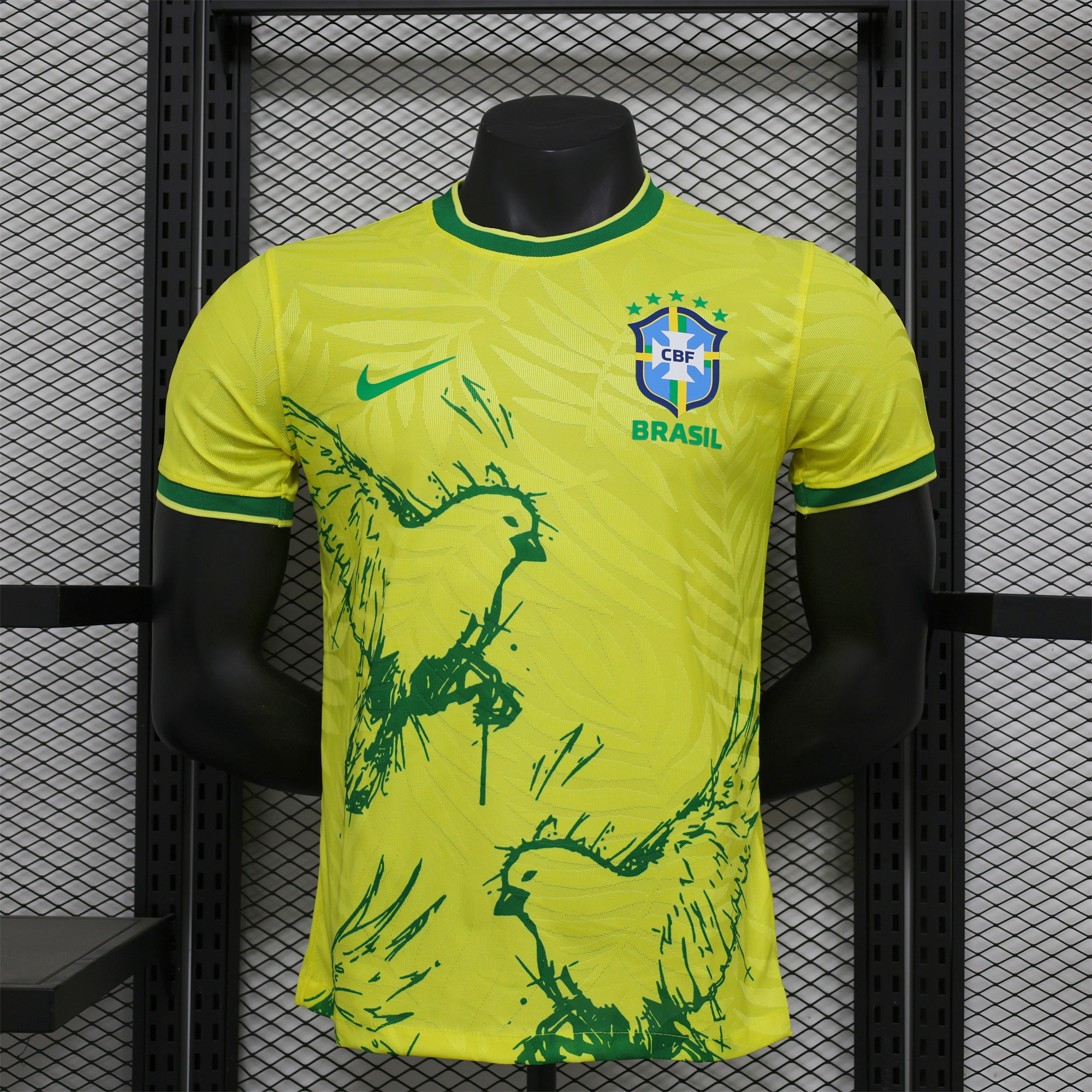 ManixJersey.com | Brazil 2024 Yellow Dove Special Edition Jersey - Player Version -Customize Name, Number and Patch | Worldwide Shipping