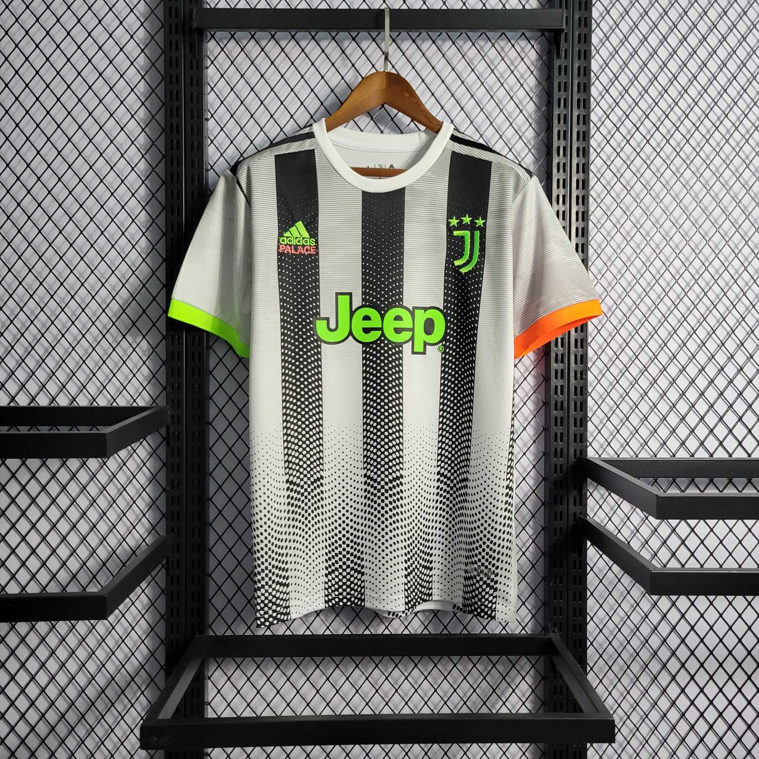 2019/2020 Retro Juventus Joint Edition Black and White Stripes Soccer Jersey-mysite Custom Football Kit- Nextkits