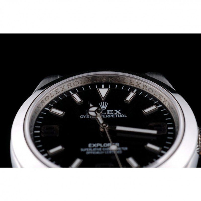 Superclone Rolex Explorer 39mm Black Dial 42002-fasswatch