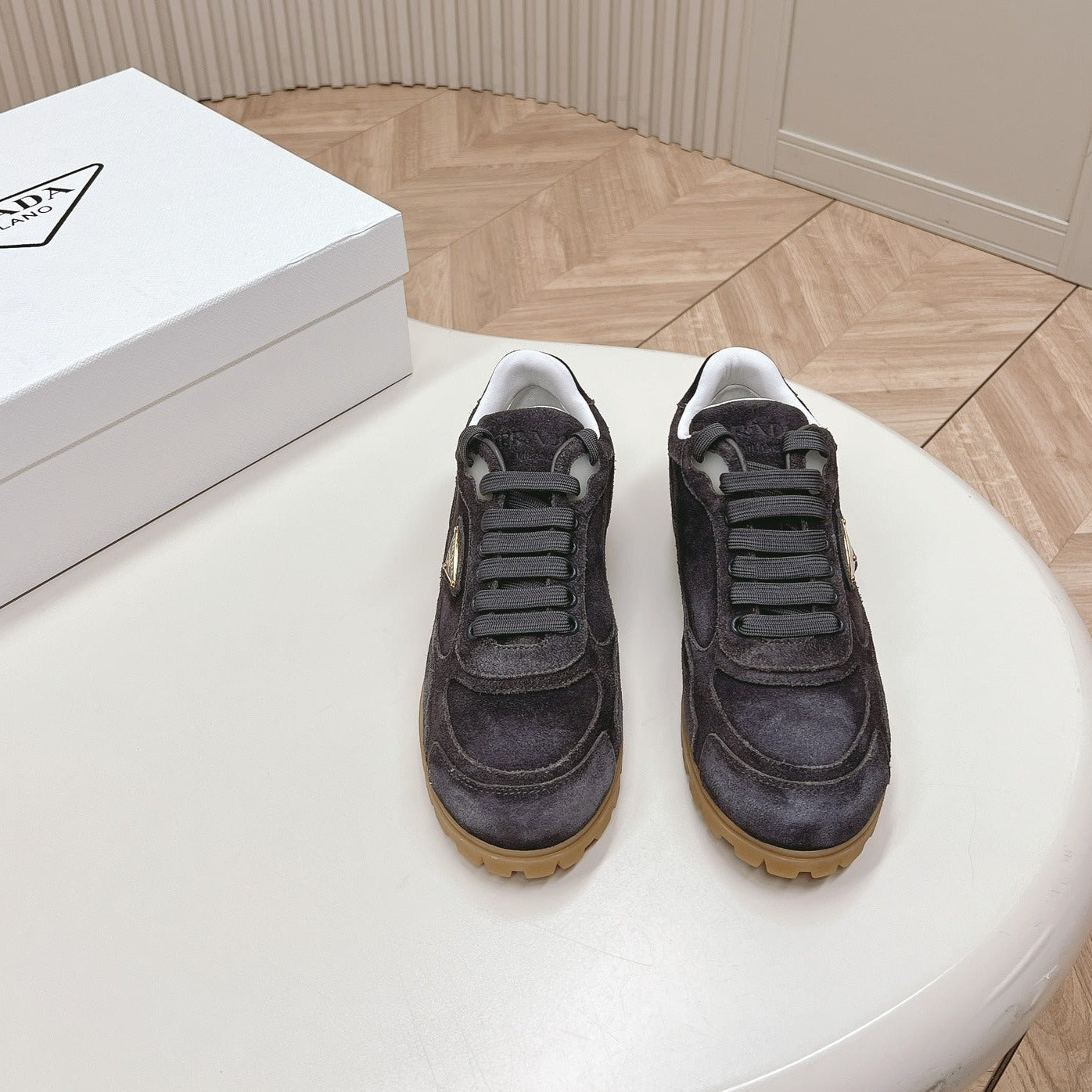 PRA FADED SUEDE SNEAKERS CHARCOAL、mysite、Cacoeks