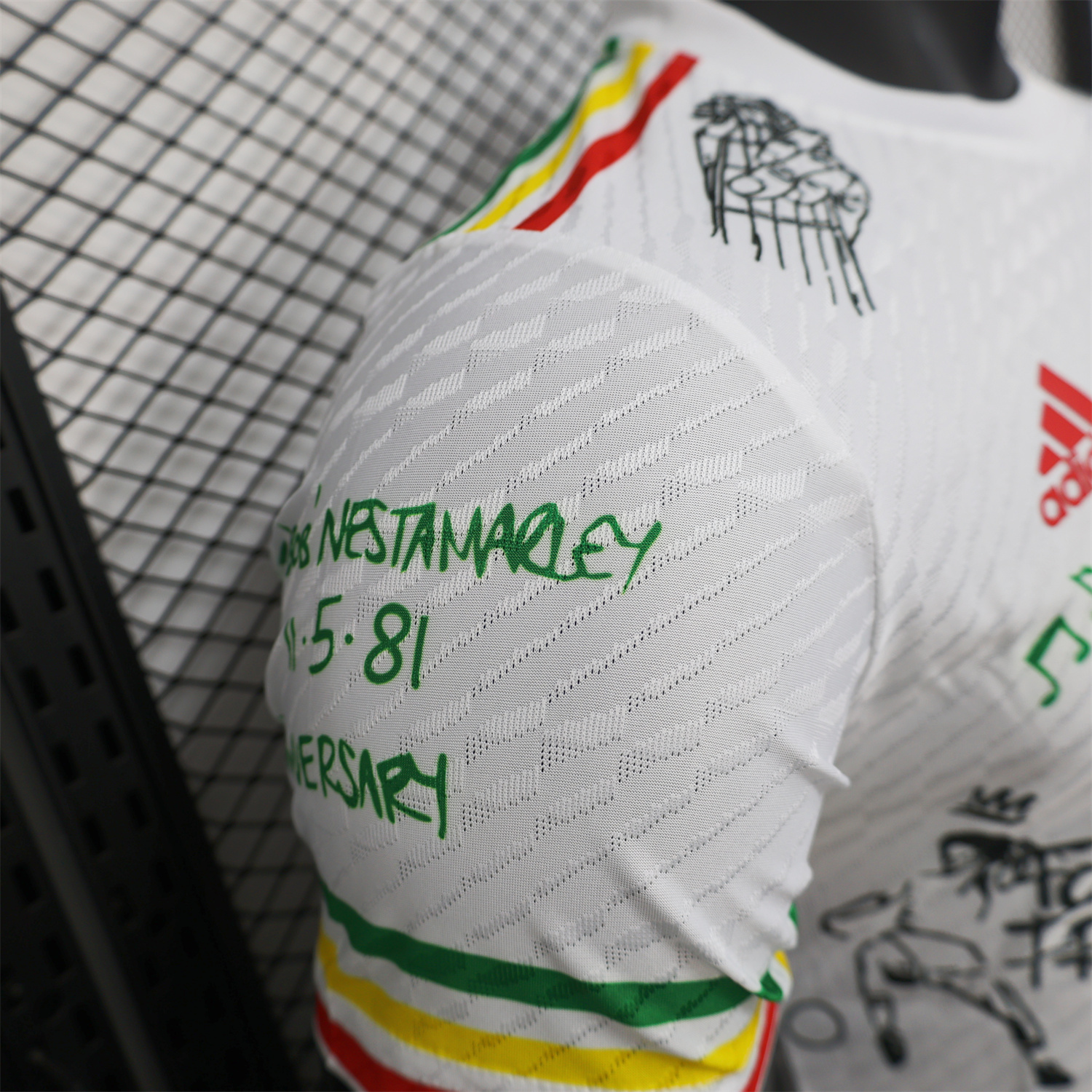 UltraTrikot-Ajax x B-O-B Marly 2025-26 40th White Special Edition Jersey - Player Version