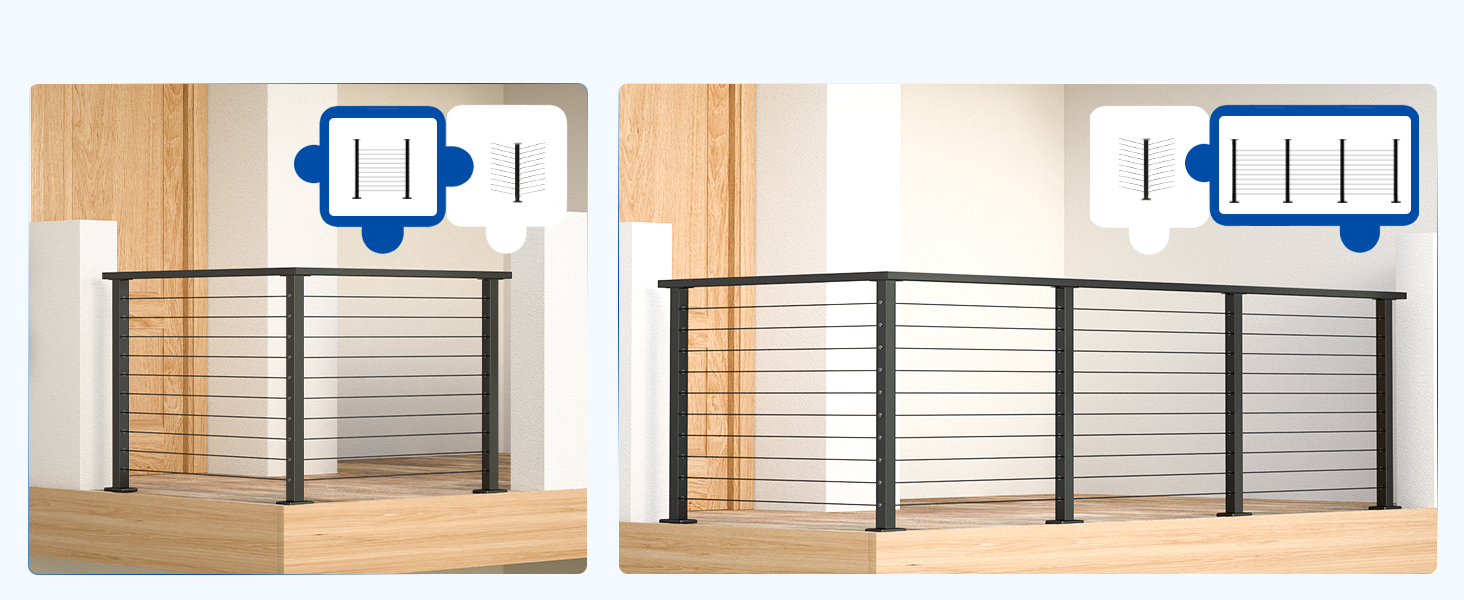 Muzata Modular Cable Railing System