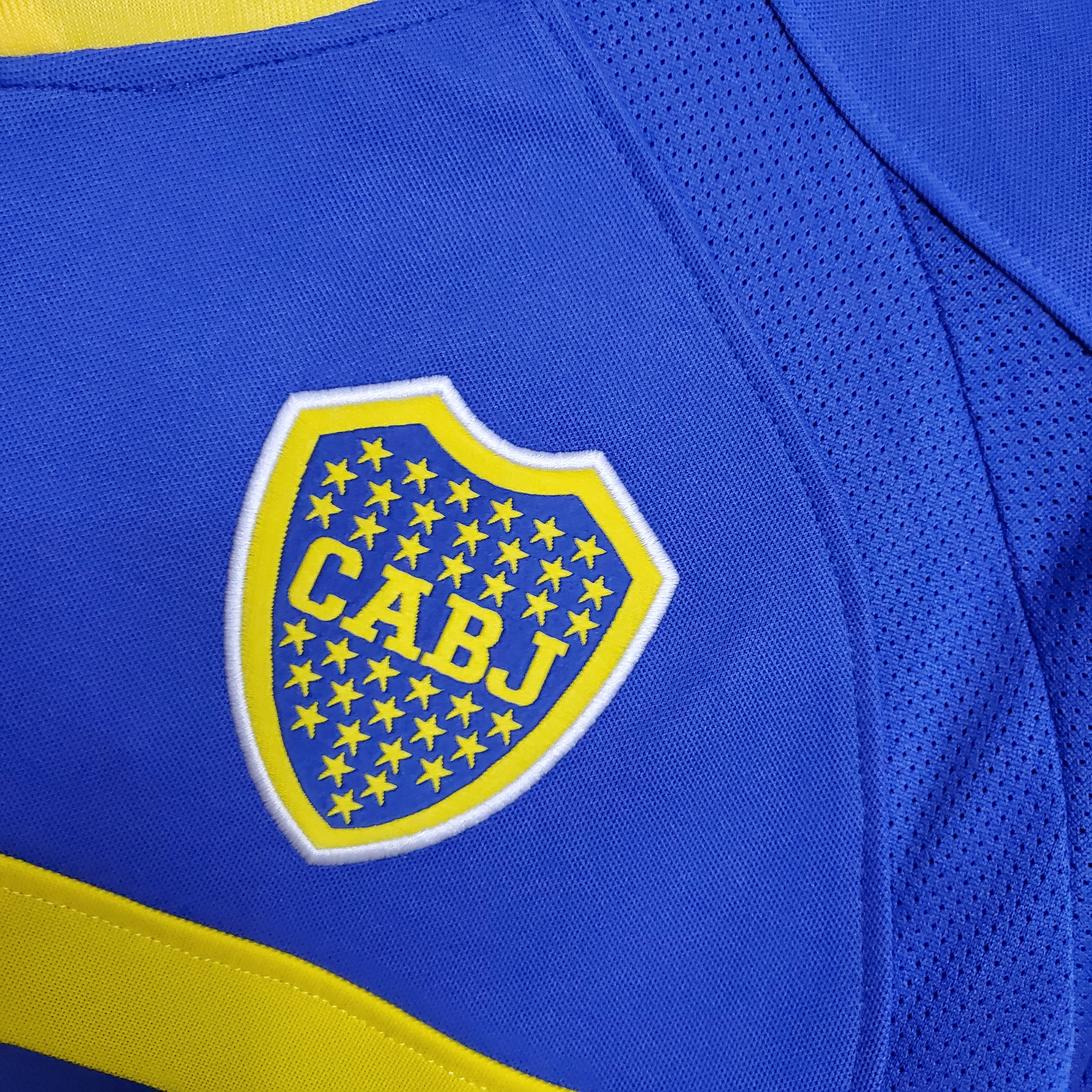 ManixJersey.com | Retro Boca Juniors 2003-04 Home Stadium Jersey -Customize Name, Number and Patch | Worldwide Shipping