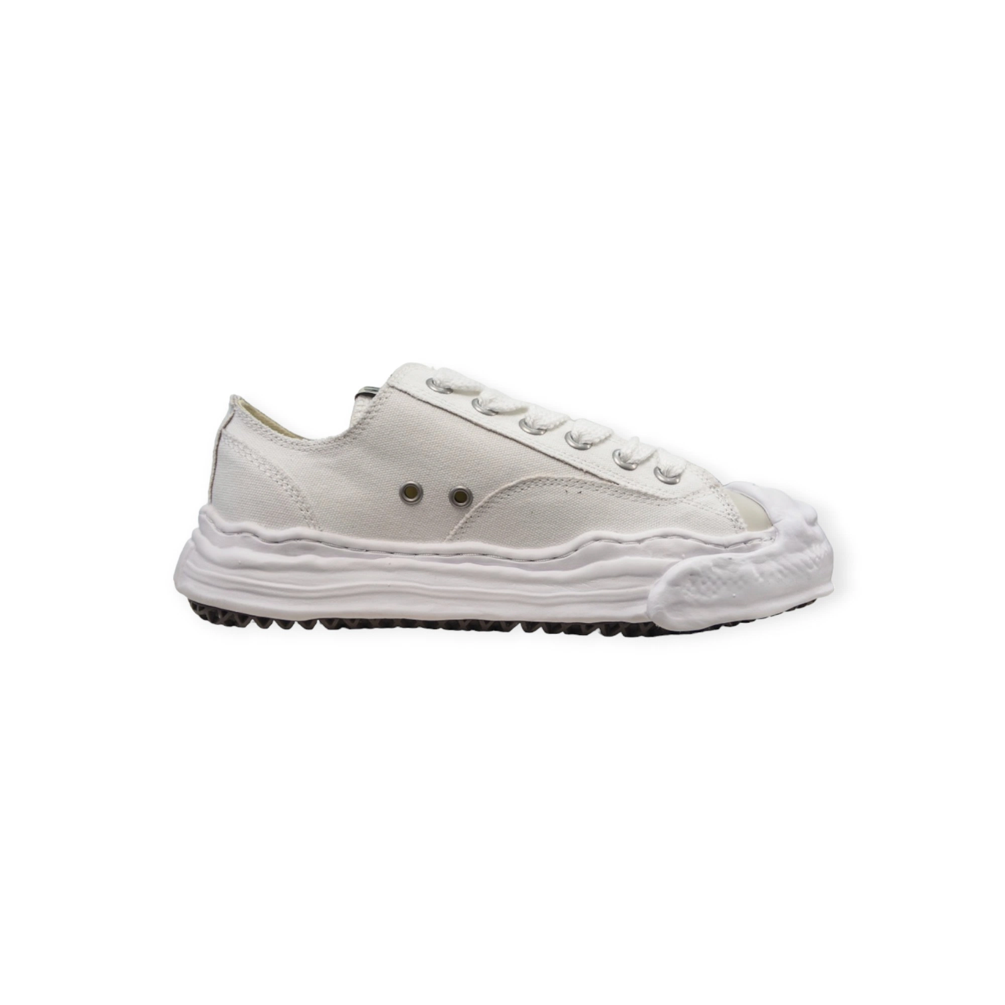 Maison Mihara Yasuhiro Hank OG Sole Canvas Low-top Sneaker White、mysite、Cacoeks