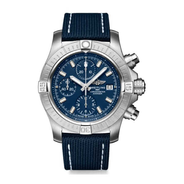 breitling super avenger ii chrono black steel limited m133711a bf30 united replica