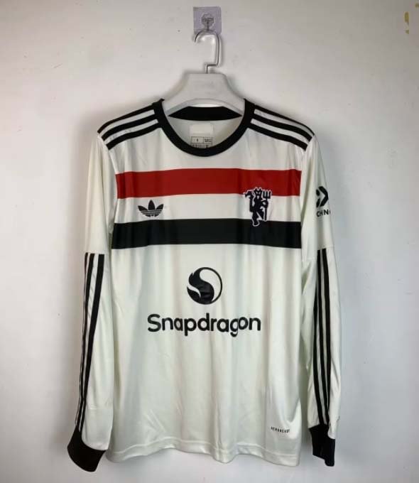 24/25 Long Sleeve Manchester United Third Away Football Shirt-mysite Custom Football Kit- Nextkits