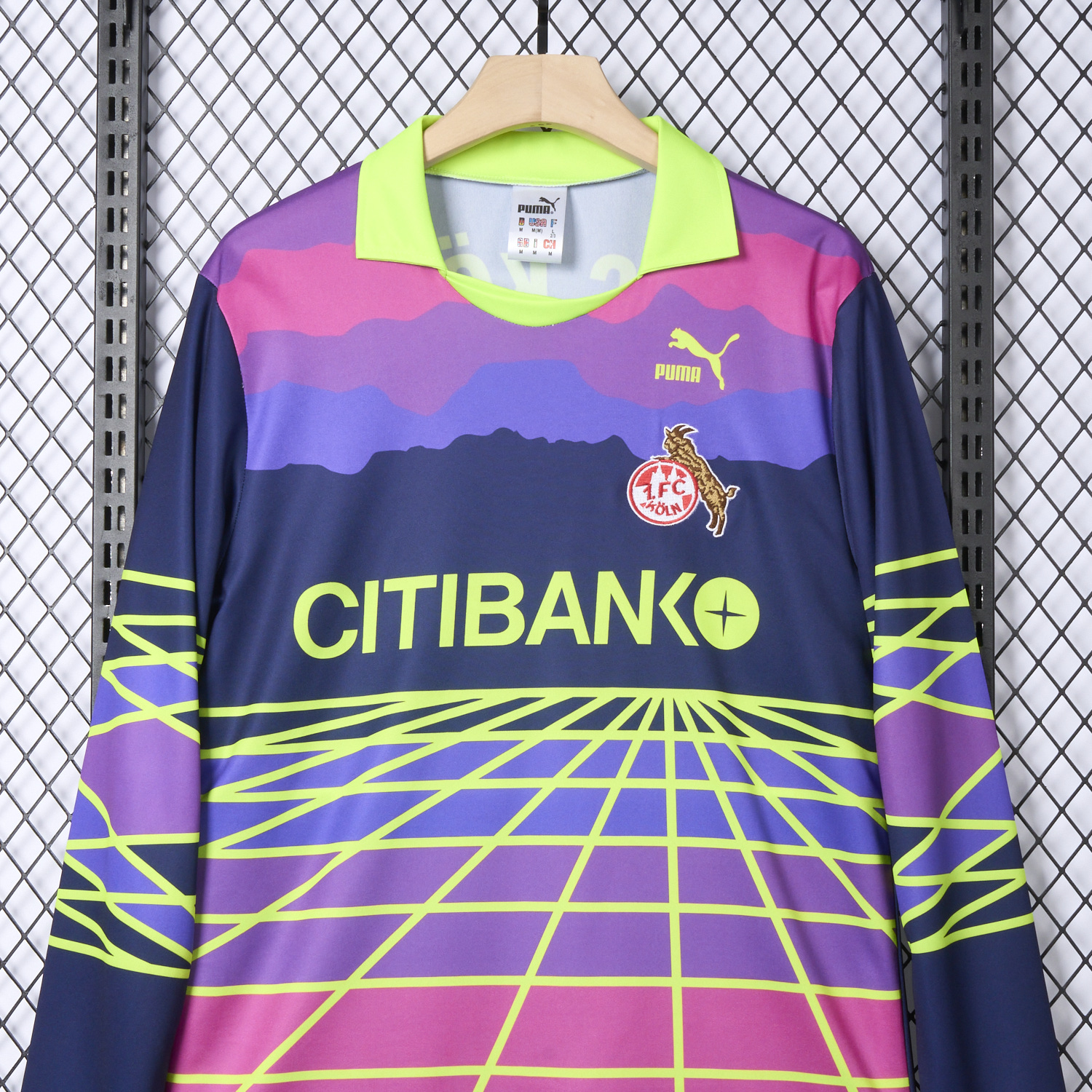 Funinjersey-Retro 1. FC Köln 1991-92 Goalkeeper Long Sleeve Jersey