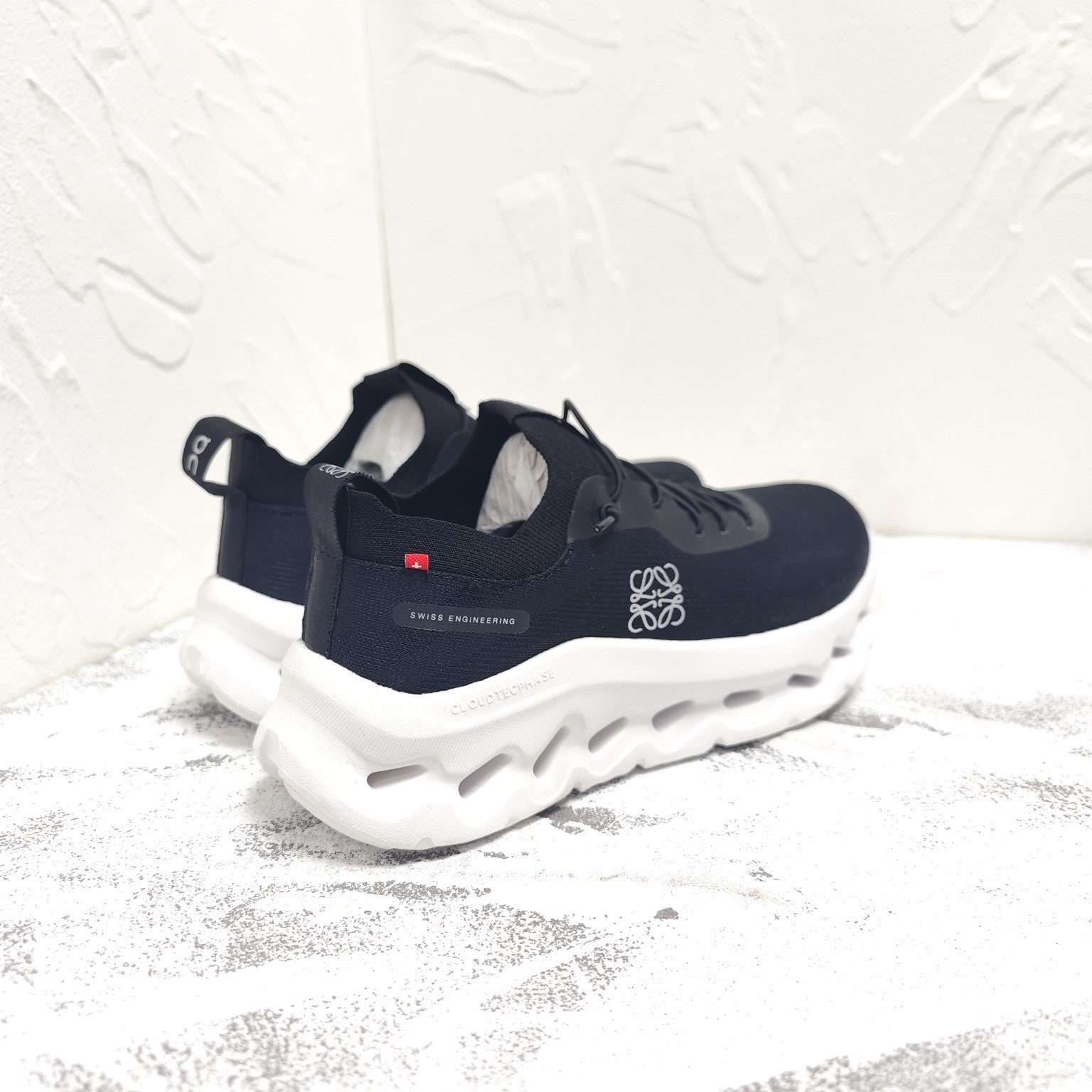 CLOUDTILT SNEAKER 2.0 IN BLACK RECYCLED POLYESTER、mysite、Cacoeks