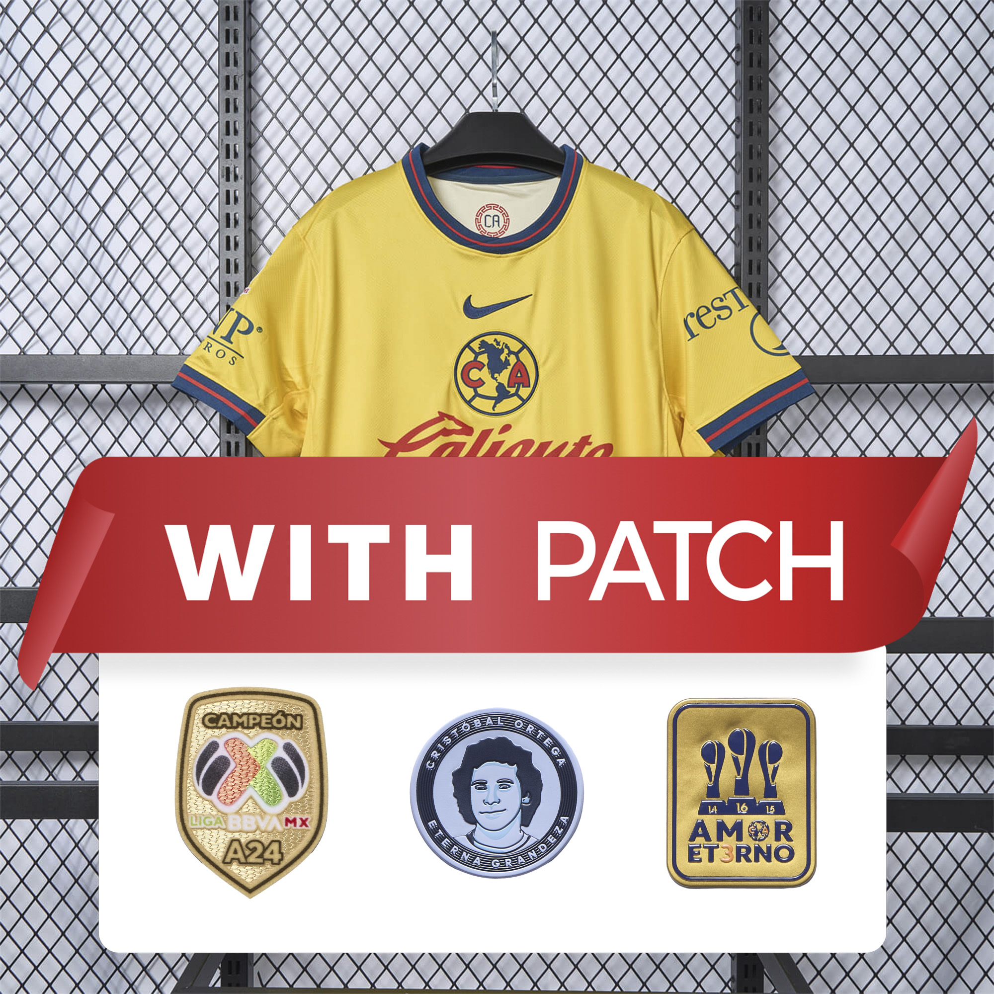 foot-Club América 24-25 Home Jersey - Fans Version