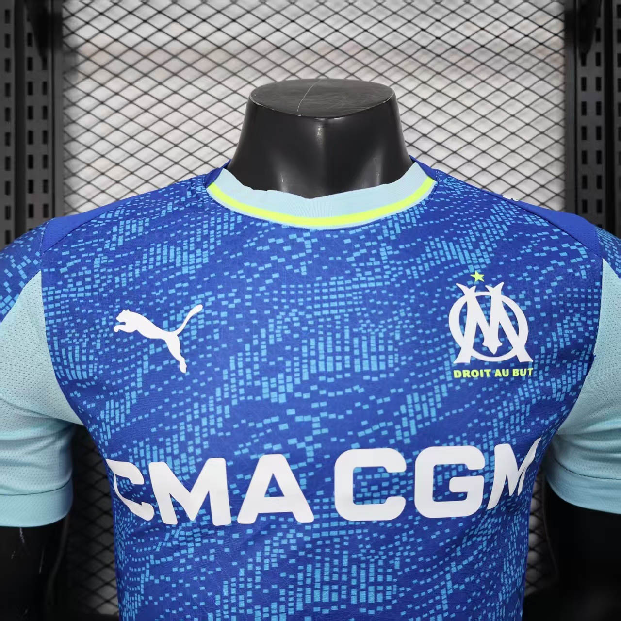 2025/2026 Player Version Olympique de Marseille Third Away Football Shirt 1:1 Thai Quality:football jersey mysite: unitedjerseyfootball 邓江浪:football
