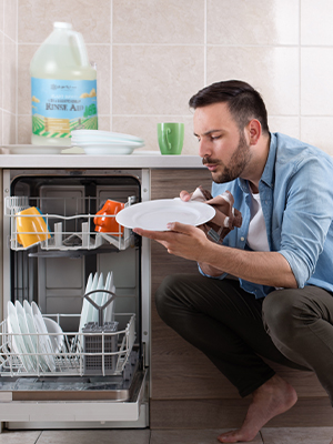 Ginger Lily Farms Botanicals Plant-Based 4-In-1 Dishwasher Rinse Aid