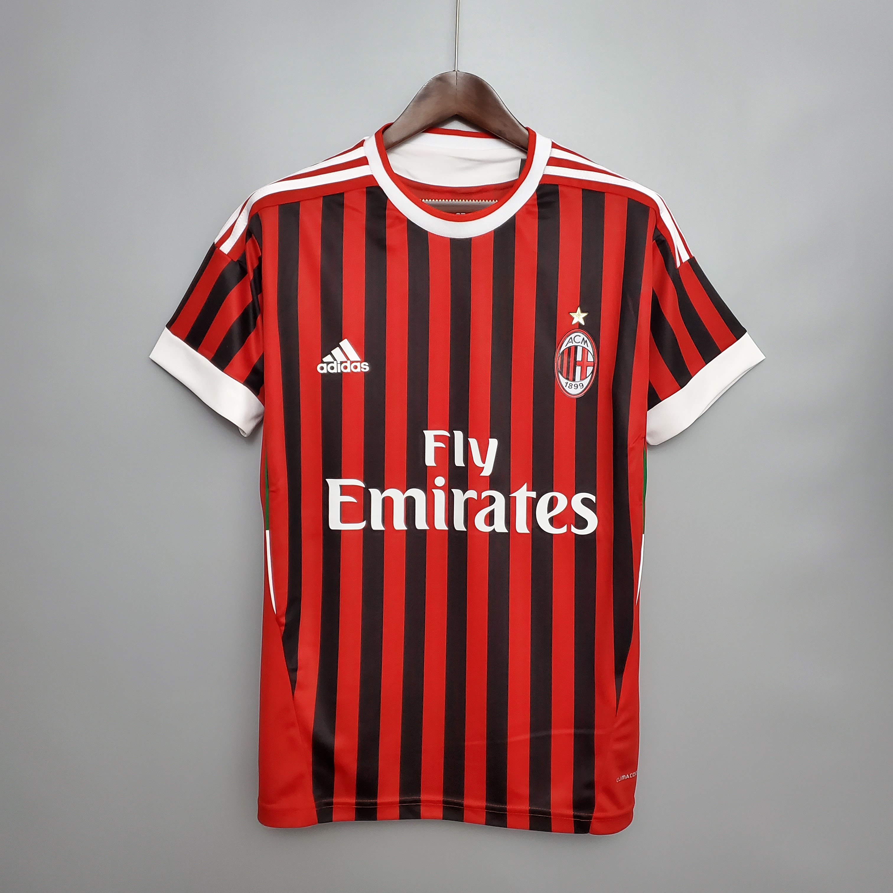 JerseysGala.com | Retro AC Milan 11-12 Home Stadium Jersey -Customize Name, Number and Patch | Worldwide Shipping