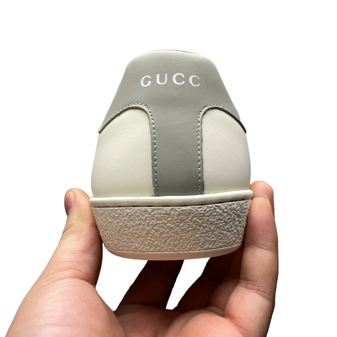 Gucci Ace Perforated Interlocking G White、mysite、Cacoeks