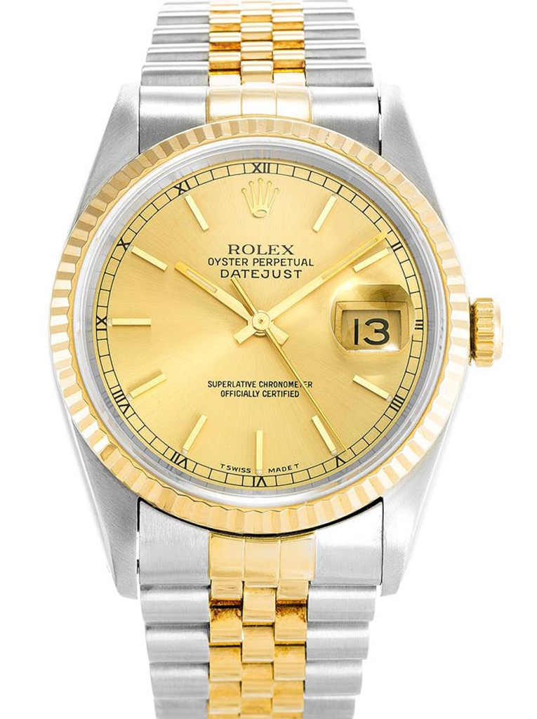 Replica Rolex Datejust 36mm Gold Dial 16233-fasswatch