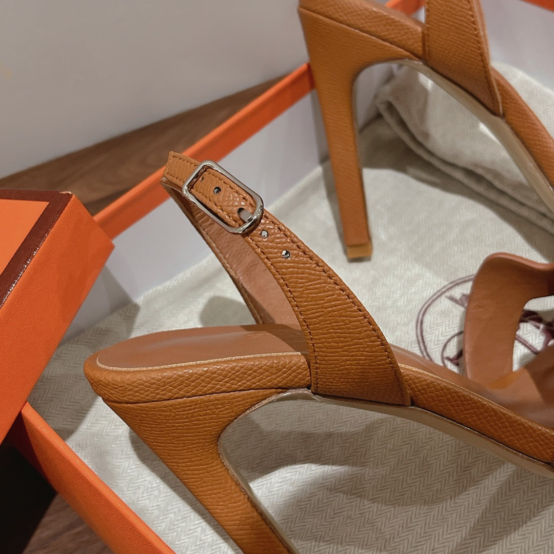 SLINGBACK SANDAL ETERNITE 105 TUSCAN LAMBSKIN、mysite、Cacoeks