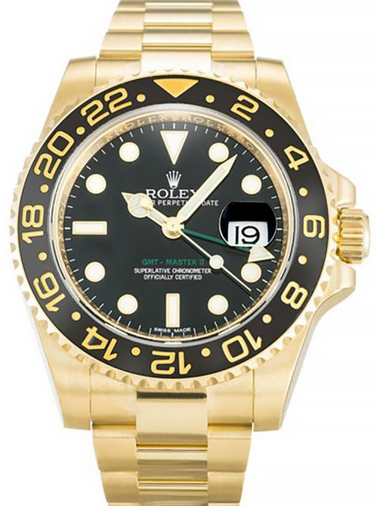 Replica Rolex GMT-Master II 40mm Black Dial 116718-fasswatch