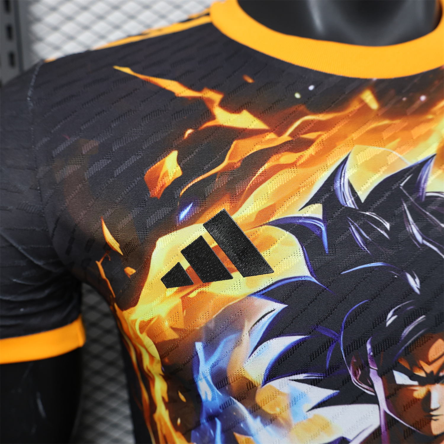 UltraTrikot-Japan 25-26 Goku Fighting Form Black Special Jersey - Player Version