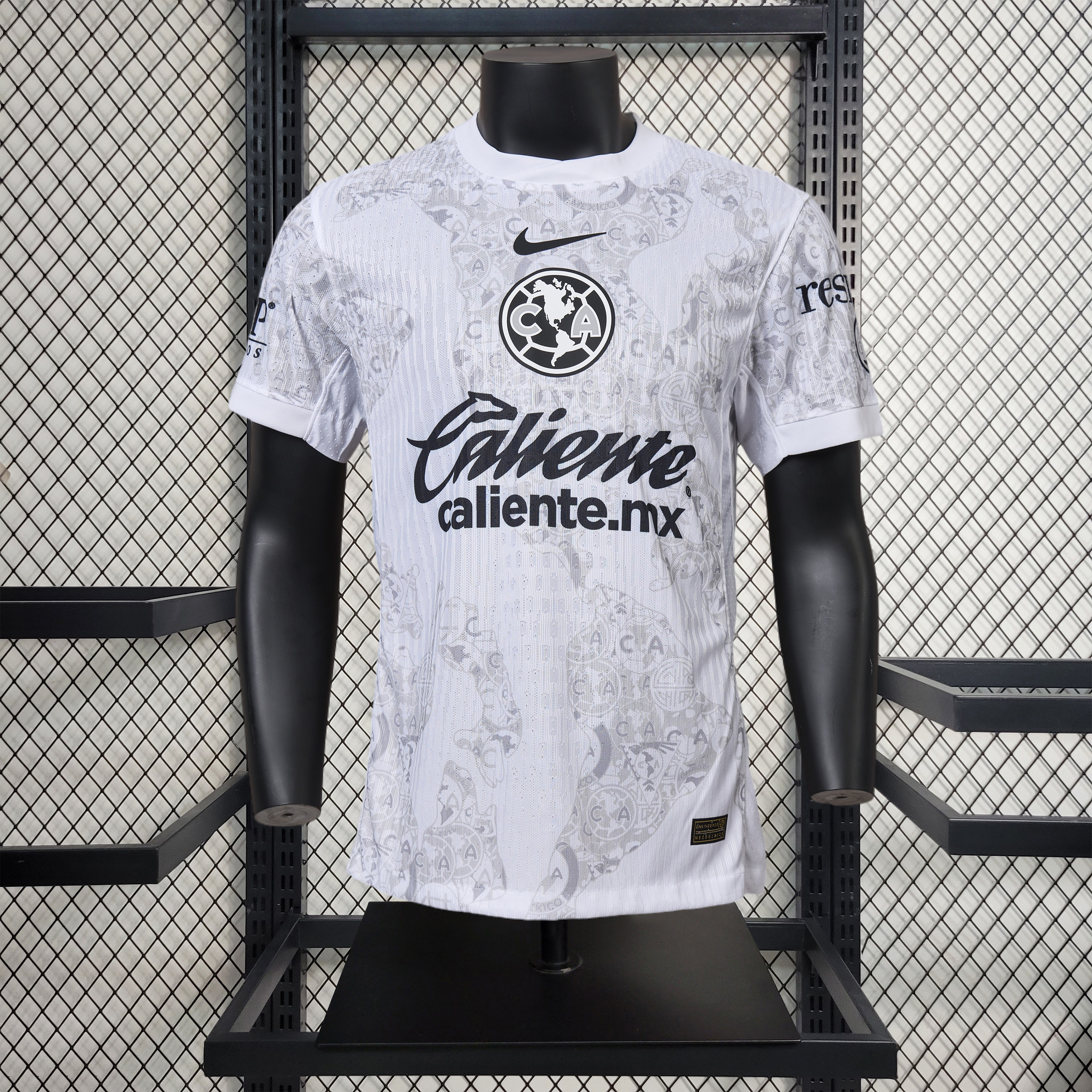 ManixJersey.com | Club América 24-25 White Goalkeeper Jersey - Player Version -Customize Name, Number and Patch | Worldwide Shipping